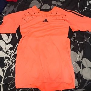 Neon adidas jersey set
